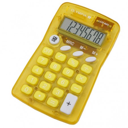 Olympia LCD 825 Poche Calculatrice Basique 8 Chiffres 1 Lignes