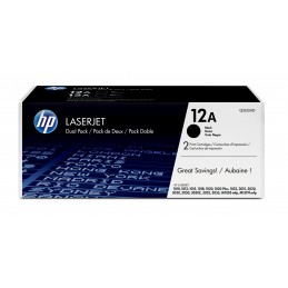 HP 12A - 2000 pages - Noir...