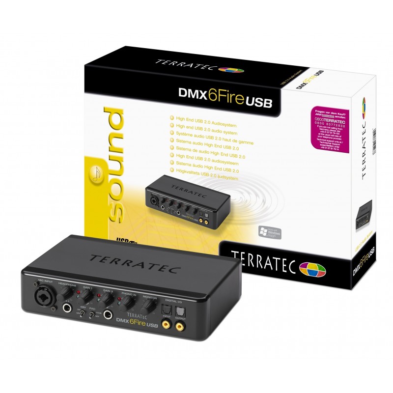 Terratec dmx 6fire usb обзор