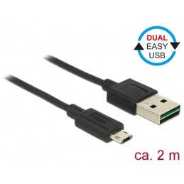 Delock 83850 - 2 m - USB A...