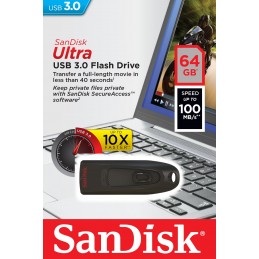 SanDisk Ultra Slider clé USB-C 3.2 Gen 1 64 Go