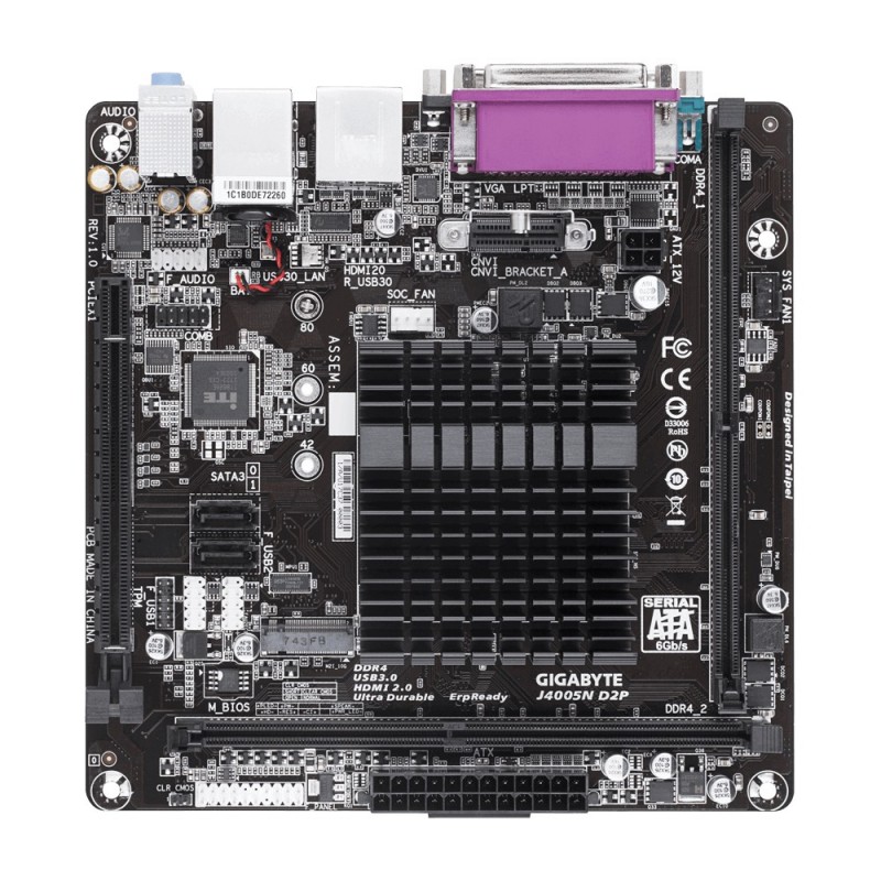 Gigabyte j4005n d2p не запускается