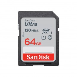 SanDisk SDXC Ultra 64GB -...