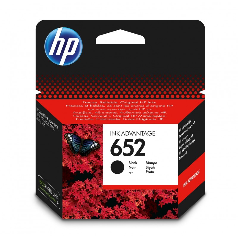 Hp 652 картридж как промыть