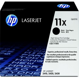 HP 11X - 12000 pages - Noir...