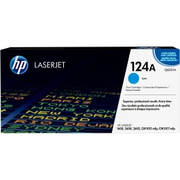 HP 124A - 2000 pages - Cyan...