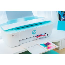 10€49 sur Imprimante tout-en-un HP Deskjet 3762 Jet d'encre couleur Copie  Scan Blanc 4 mois d' Instant ink inclus - Imprimante multifonction - Achat  & prix