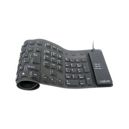 LogiLink Tastatur USB PS/2...
