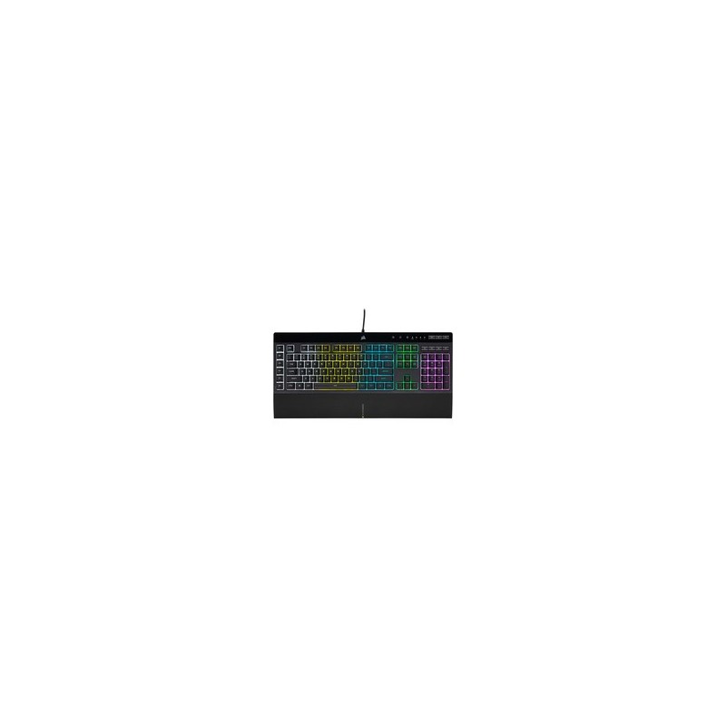 Clavier Corsair K55 RGB PRO Gamer RGB LED, noir - K55 RGB PRO