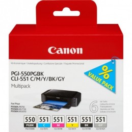 Canon PGI-550PGBK + CLI551...