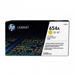 HP 654A toner jaune...