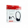 Equip 245305, Avec fil, 20 - 20000 Hz, BureauCentre d'appels, 97 g, Casque, Noir
