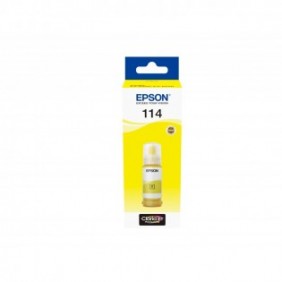 Epson 114, Original, Jaune, Epson, EcoTank ET-8550 EcoTank ET-8500, Rendement standard, 70 ml