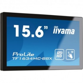 Iiyama ProLite TF1634MC-B8X, 39,6 cm 15.6", 1920 x 1080 pixels, Full HD, LED, 25 ms, Noir