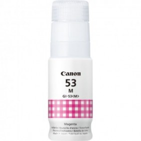 Canon Bouteille d'encre magenta GI-53M, Original, Magenta, Canon, PIXMA G650 PIXMA G550, 60 ml, Jet d'encre