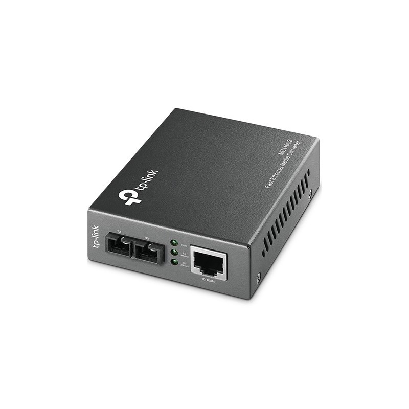 TP-LINK 10100Mbps Single-mode Media Converter - 1000 Mbits - IEEE 802.3,IEEE 802.3u,IEEE 802.3x - Gigabit Ethernet - 1000 Mbits - UTP 3 - 4 - 5e - 5 - SC