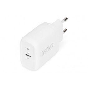 DIGITUS Adaptateur de charge universel, USB-C™, 20 W, Intérieure, Secteur, 9 V, Blanc