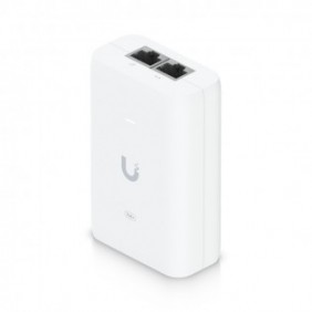 Ubiquiti U-PoE+, Gigabit Ethernet, 10,100,1000 Mbits, IEEE 802.3at, Blanc, Statut, Sur-courant, Peak pulse, Protection contre les surtensions