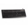 Cherry G83-6105, Taille réelle 100 %, Avec fil, USB, QWERTZ, Noir