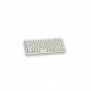 Cherry G84-4100, Mini, Avec fil, USB, QWERTZ, Gris