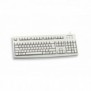 Cherry G83-6105, Taille réelle 100 %, Avec fil, USB, QWERTZ, Gris