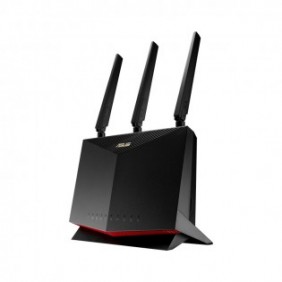 ASUS 4G-AC86U, Wi-Fi 5 802.11ac, Bi-bande 2,4 GHz  5 GHz, EthernetLAN, 3G, Noir, Routeur
