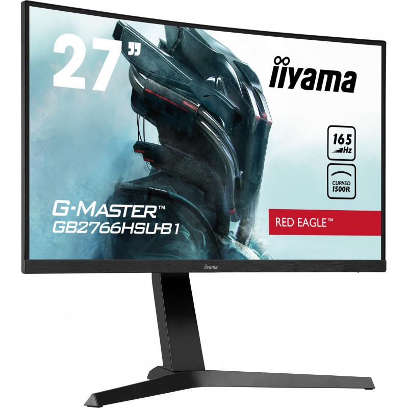 Iiyama G-MASTER GB2766HSU-B1, 68,6 cm 27", 1920 x 1080 pixels, Full HD, LED, 1 ms, Noir