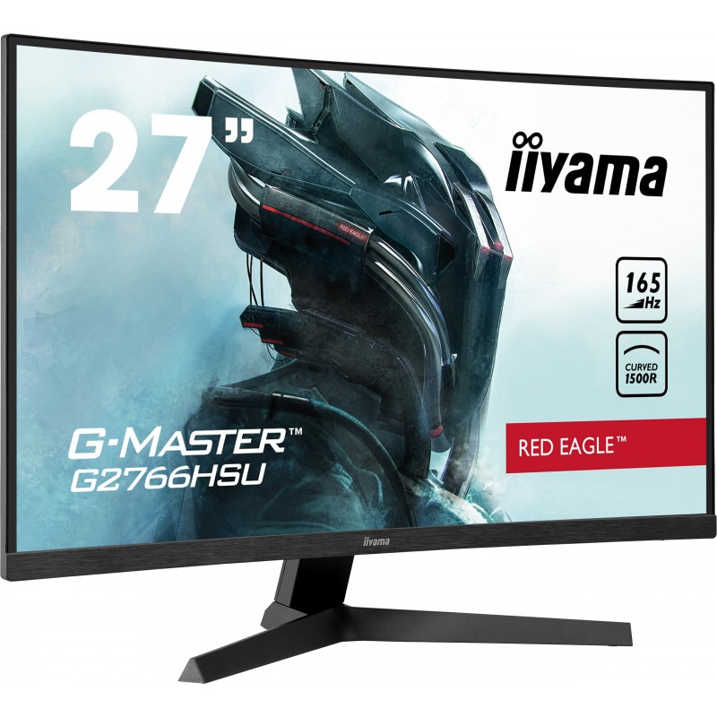 Iiyama G-MASTER G2766HSU-B1, 68,6 cm 27", 1920 x 1080 pixels, Full HD, LED, 1 ms, Noir