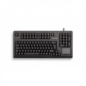 Cherry TouchBoard G80-11900, Taille réelle 100 %, Avec fil, USB, Clavier mécanique, QWERTZ, Noir
