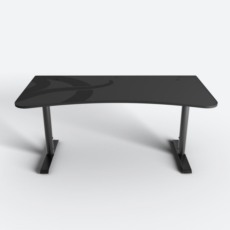 Arozzi Arena Gaming Desk, Droit, Forme concave, Acier, Jouer, Microfibre, Mat