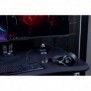Arozzi Arena Gaming Desk, Droit, Forme concave, Acier, Jouer, Microfibre, Mat
