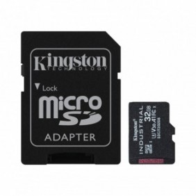 Kingston Industrial, 32 Go, MiniSDHC, Classe 10, UHS-I, Class 3 , V30