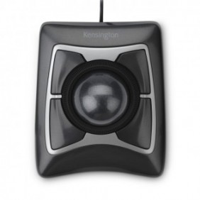 Kensington Trackball filaire Expert Mouse, Ambidextre, Trackball, USB Type-A, 400 DPI, Noir