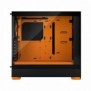 Fractal Design Pop Air, Tower, PC, Noir, Orange, ATX, micro ATX, Mini-ITX, Acier, Verre trempé, Multicolore