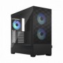 Fractal Design Pop Air, Tower, PC, Noir, ATX, micro ATX, Mini-ITX, Acier, Verre trempé, Multi