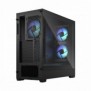 Fractal Design Pop Air, Tower, PC, Noir, ATX, micro ATX, Mini-ITX, Acier, Verre trempé, Multi