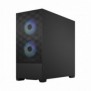 Fractal Design Pop Air, Tower, PC, Noir, ATX, micro ATX, Mini-ITX, Acier, Verre trempé, Multi
