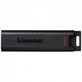 Kingston DataTraveler 256GB Max 1000R900W USB 3.2 Gen 2, 256 Go, USB Type-C, 3.2 Gen 2 3.1 Gen 2, 1000 Mos, Slide, Noir