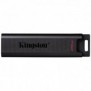 Kingston DataTraveler 256GB Max 1000R900W USB 3.2 Gen 2, 256 Go, USB Type-C, 3.2 Gen 2 3.1 Gen 2, 1000 Mos, Slide, Noir