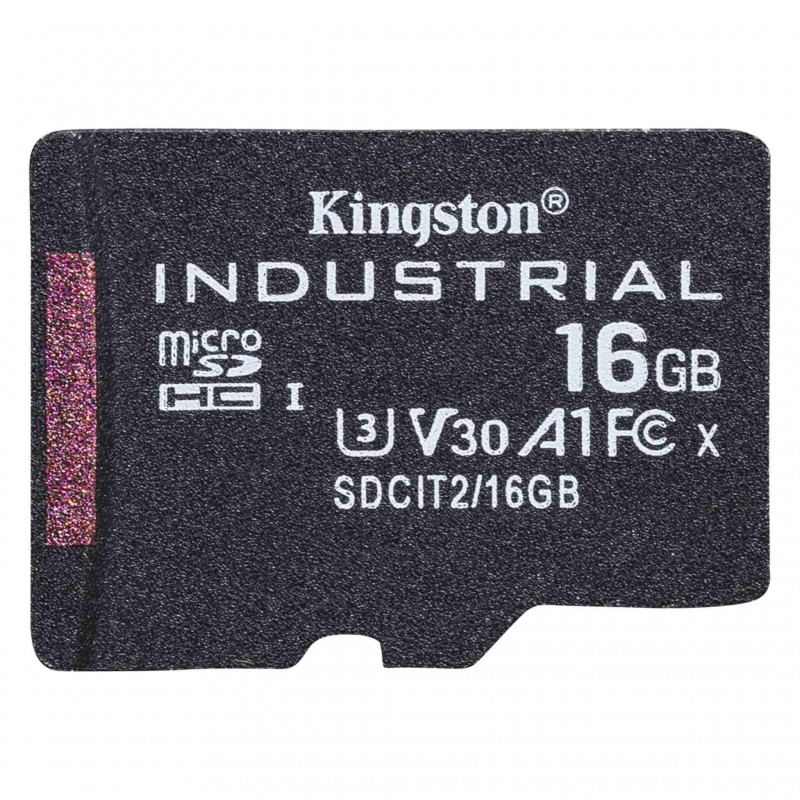 Kingston Industrial, 16 Go, MicroSDHC, Classe 10, UHS-I, Class 3 , V30