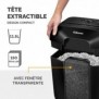 Fellowes Powershred LX25M, Découpage en particules, 4x12 mm, 11,5 L, 3000 mmmin, 6 feuilles, P-4