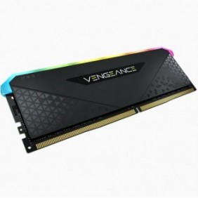 Corsair Vengeance RGB CMG16GX4M1E3200C16, 16 Go, 1 x 16 Go, DDR4, 3200 MHz, 288-pin DIMM, Noir