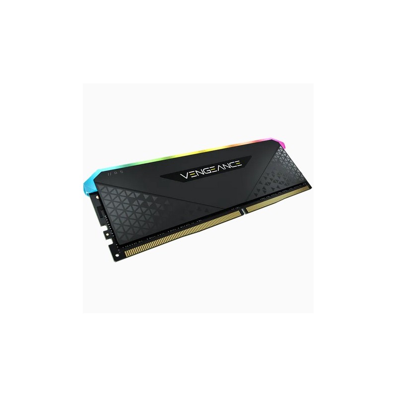 Corsair Vengeance RGB CMG16GX4M1E3200C16, 16 Go, 1 x 16 Go, DDR4, 3200 MHz, 288-pin DIMM, Noir