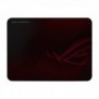 ASUS ROG Scabbard II, Rouge, Image, Tissu, Caoutchouc, Base antidérapante, Tapis de souris de jeu