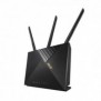 ASUS 4G-AX56, Wi-Fi 6 802.11ax, Bi-bande 2,4 GHz  5 GHz, EthernetLAN, 3G, Noir, Routeur