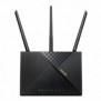 ASUS 4G-AX56, Wi-Fi 6 802.11ax, Bi-bande 2,4 GHz  5 GHz, EthernetLAN, 3G, Noir, Routeur
