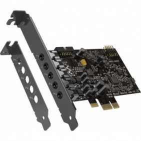 Creative Labs Sound blaster audigy fx v2, 5.1 canaux, Interne, 24 bit, 120 dB, PCI-E