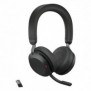 Jabra Evolve2 75, Sans fil, 20 - 20000 Hz, BureauCentre d'appels, 197 g, Casque, Noir