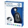 LogiLink ID0016, Ambidextre, Optique, USB Type-A, 800 DPI, Noir