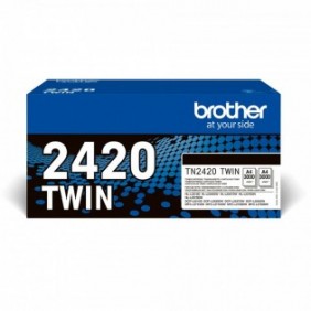 Brother TN-2420TWIN, 3000 pages, 2 pièce